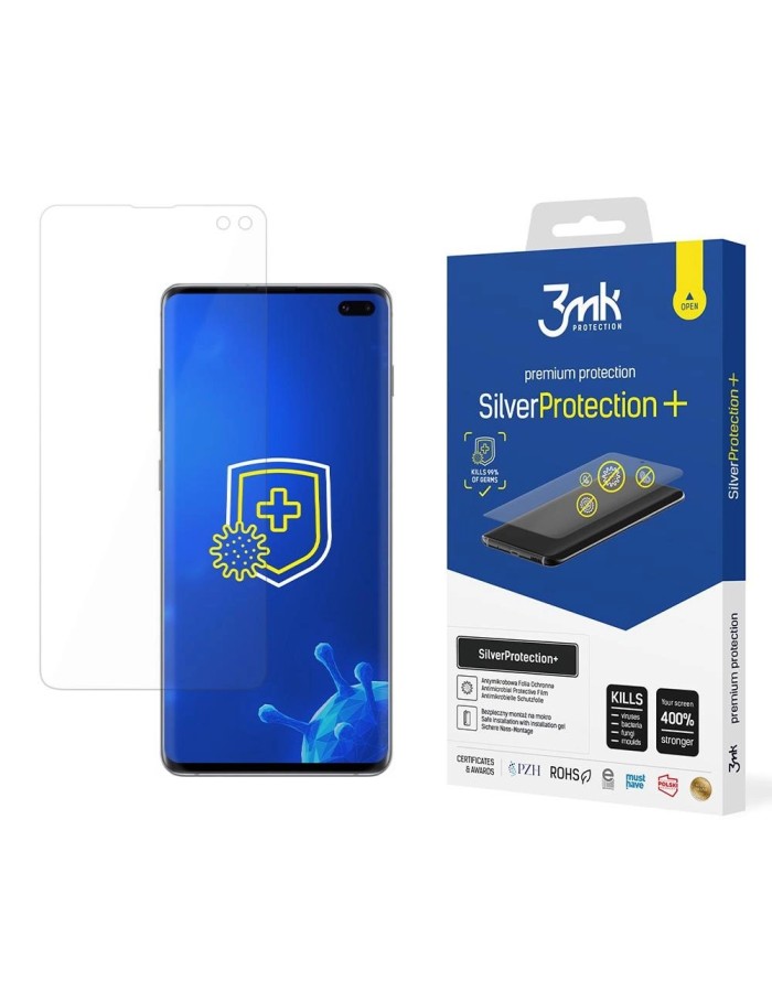 Samsung Galaxy S10 Plus - 3mk SilverProtection+ Samsung Galaxy S10 Plus - 3mk SilverProtection+