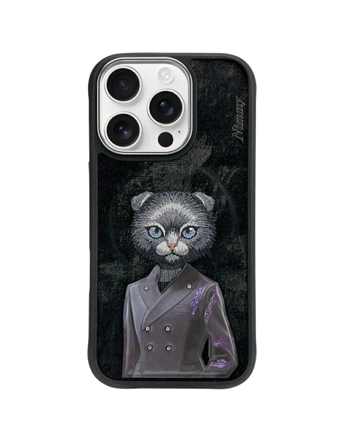 Nimmy Magnetic fashion cute pet MagSafe case for iPhone 16 Pro Max - black Nimmy Magnetic fashion cute pet MagSafe case for iPhone 16 Pro Max - black