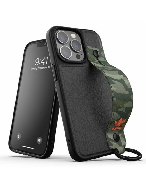 Adidas OR Hand Strap Case iPhone 13 Pro /13 6.1" black-green/black-green 47111