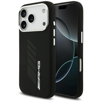 AMG Silicone Oversize Rhombs MagSafe Case for iPhone 17 Pro - Black AMG Silicone Oversize Rhombs MagSafe Case for iPhone 17 Pro - Black