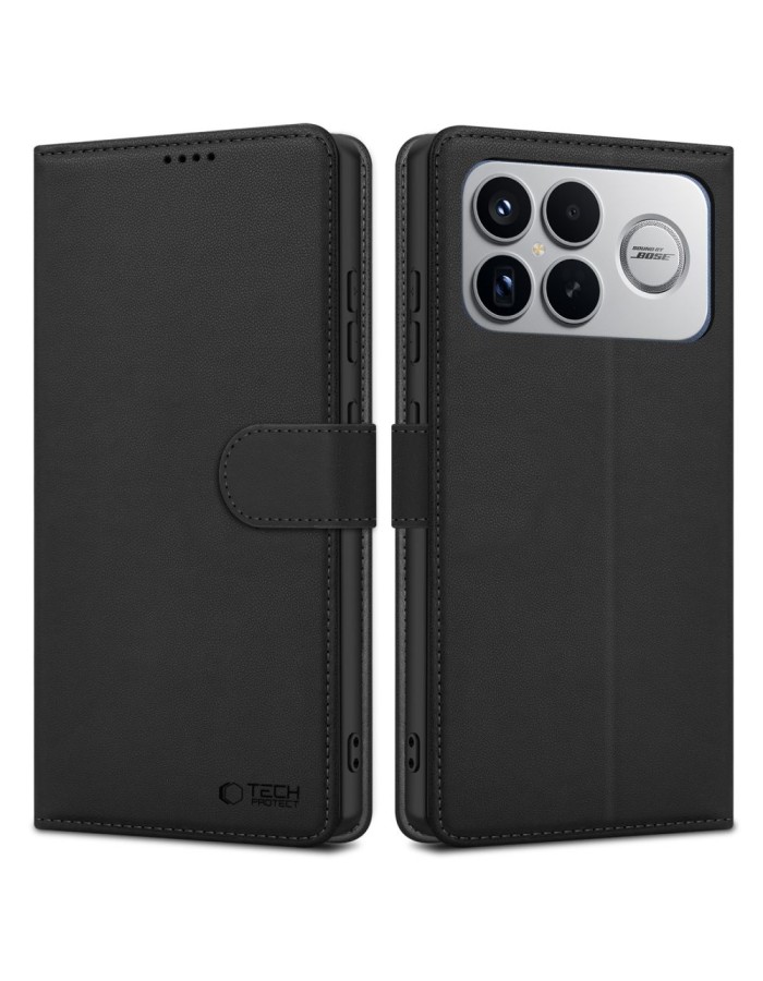 Tech-Protect Wallet Case for Xiaomi Poco F8 Ultra - Black