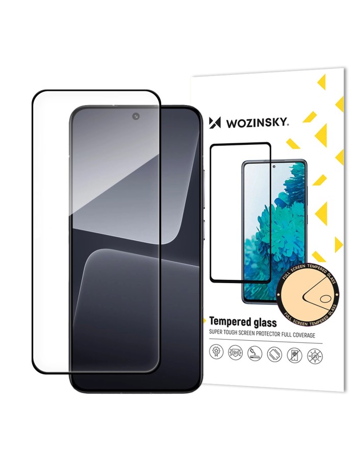 Wozinsky Full Glue tempered glass with black frame for Xiaomi 14 Wozinsky Full Glue tempered glass with black frame for Xiaomi 14