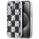 DKNY IML Checkered Mono Pattern case for iPhone 15 Plus / 14 Plus - black