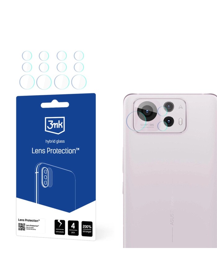 3mk Lens Protection Hybrid Camera Lens Glass for Asus Zenfone 12 Ultra