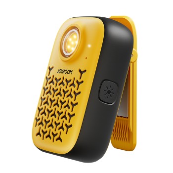 Joyroom Maya JR-MS03 portable Bluetooth speaker with built-in flashlight, resistant - yellow Joyroom Maya JR-MS03 portable Bluetooth speaker with built-in flashlight, resistant - yellow