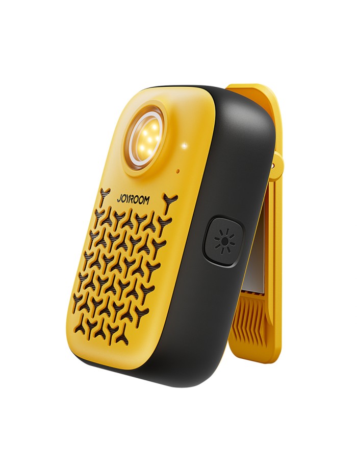 Joyroom Maya JR-MS03 portable Bluetooth speaker with built-in flashlight, resistant - yellow