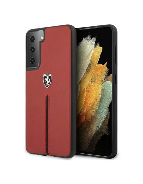 Ferrari FEOSIHCS21MRE S21+ G996 red/red hardcase Off Track Leather Nylon Stripe Ferrari FEOSIHCS21MRE S21+ G996 red/red hardcase Off Track Leather Nylon Stripe