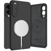 Tech-Protect Liquid Silicone MagSafe case for Samsung Galaxy S25 Edge - black Tech-Protect Liquid Silicone MagSafe case for Samsung Galaxy S25 Edge - black