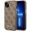Guess GUHCP14MHG4SHW iPhone 14 Plus 6.7 "brown / brown hard case 4G Vintage Gold Logo