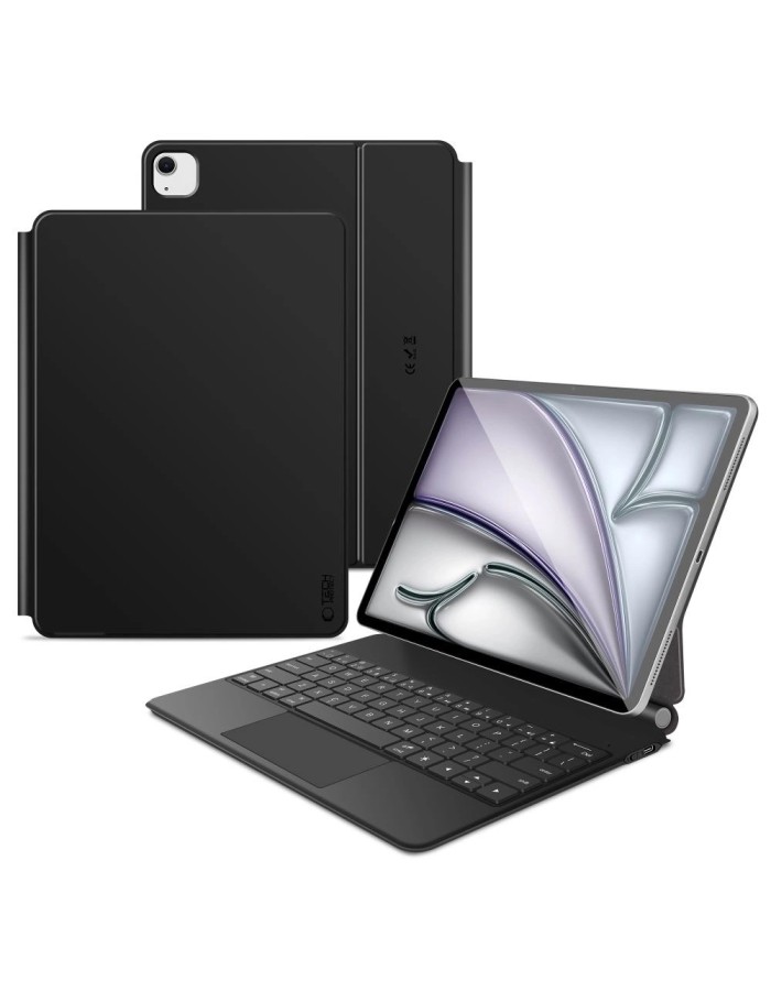 Tech-Protect Smartcase Magnetic with Keyboard for iPad Pro 12.9” (2020 /2021/2022) / 13” (2024/2025/2026) - Black