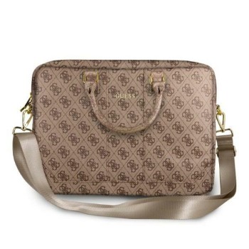 Guess 4G Uptown 16" Laptop Bag - Brown Guess 4G Uptown 16" Laptop Bag - Brown
