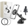 Tech-Protect N58 Magnetic MagSafe Car Holder for Cockpit, Windshield or Air Vent Mount - Black Tech-Protect N58 Magnetic MagSafe Car Holder for Cockpit, Windshield or Air Vent Mount - Black
