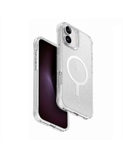 Uniq LifePro Xtreme Magclick Charging iPhone 16 Plus Case - Transparent
