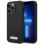 Guess GUHMP14LSBPLK iPhone 14 Pro 6.1" black/black hard case Silicone Logo Plate MagSafe