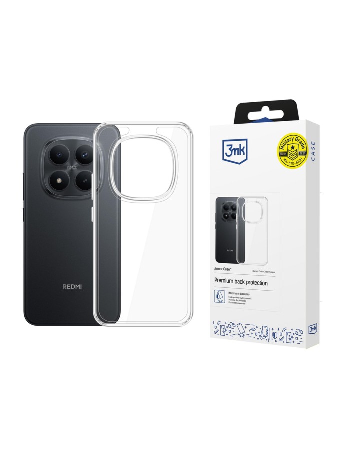 3mk Armor Case for Xiaomi Redmi Note 15 Pro 4G - transparent