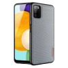 Dux Ducis Fino case covered with nylon material for Samsung Galaxy A03s gray Dux Ducis Fino case covered with nylon material for Samsung Galaxy A03s gray
