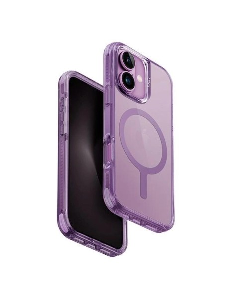 Uniq Combat iPhone 16 Plus 6.7" Magclick Charging case pink/grape pink Uniq Combat iPhone 16 Plus 6.7" Magclick Charging case pink/grape pink