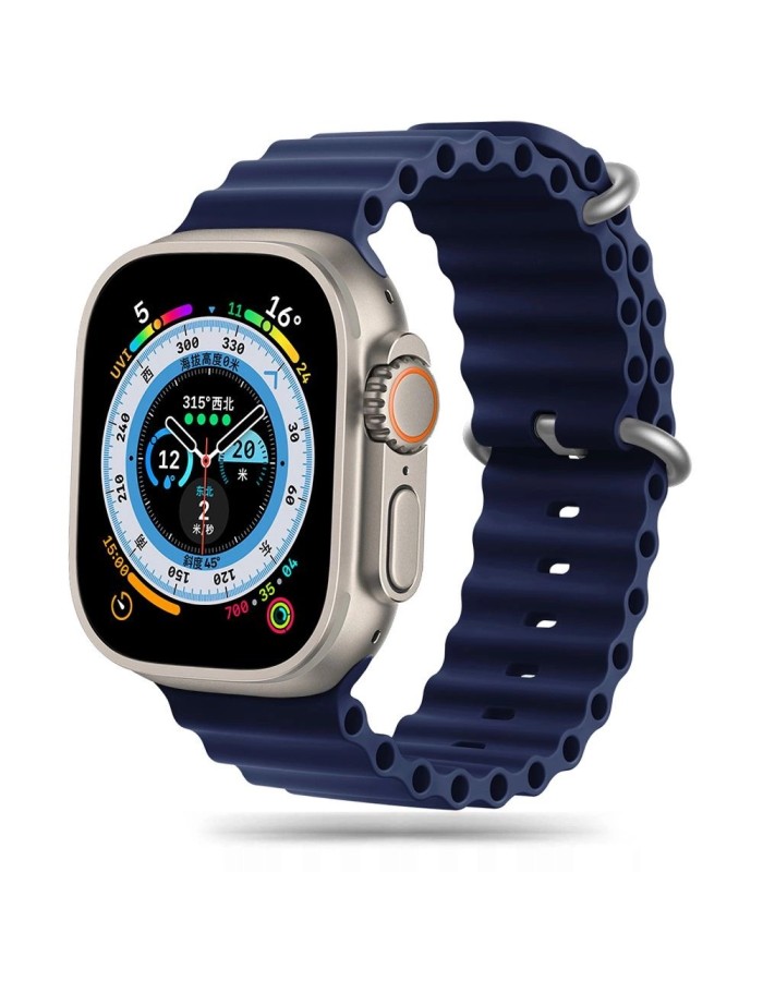 Tech-Protect IconBand Pro Strap for Apple Watch 4 / 5 / 6 / 7 / 8 / 9 / SE / Ultra 1 / 2 (42/44/45/49 mm) - Navy Blue Tech-Protect IconBand Pro Strap for Apple Watch 4 / 5 / 6 / 7 / 8 / 9 / SE / Ultra 1 / 2 (42/44/45/49 mm) - Navy Blue