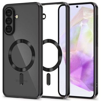Tech-Protect MagFlex MagSafe Case for Samsung Galaxy A37 5G - Clear Black Tech-Protect MagFlex MagSafe Case for Samsung Galaxy A37 5G - Clear Black