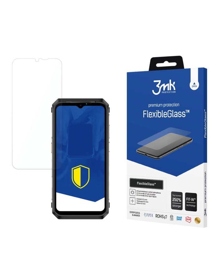 Tempered glass 3mk FlexibleGlass for Ulefone Power Armor 18 / 18T