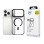 3mk Satin Armor MagCase for iPhone 17 Pro - Transparent Black