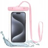 Tech-Protect Waterproof Case UWC7 waterproof for devices up to 6.9" - pink Tech-Protect Waterproof Case UWC7 waterproof for devices up to 6.9" - pink