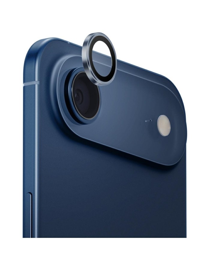 Uniq Optix Aluminum Camera Lens Protector for iPhone Air with Applicator - Blue Uniq Optix Aluminum Camera Lens Protector for iPhone Air with Applicator - Blue