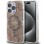 Guess IML GCube MagSafe case for iPhone 15 Pro - brown