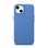 iCarer Litchi Premium Leather Case iPhone 14 Magnetic Leather Case with MagSafe Light Blue (WMI14220709-LB)