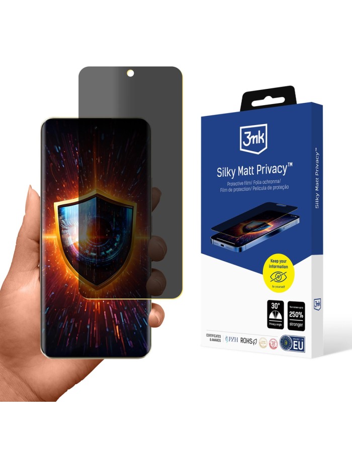Realme P2 Pro 3mk Silky Matt Privacy Screen Protector Realme P2 Pro 3mk Silky Matt Privacy Screen Protector