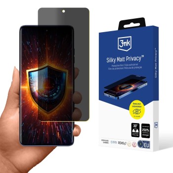 Privacy Screen Protector 3mk Silky Matt Privacy for Motorola Edge 60 Fusion Privacy Screen Protector 3mk Silky Matt Privacy for Motorola Edge 60 Fusion