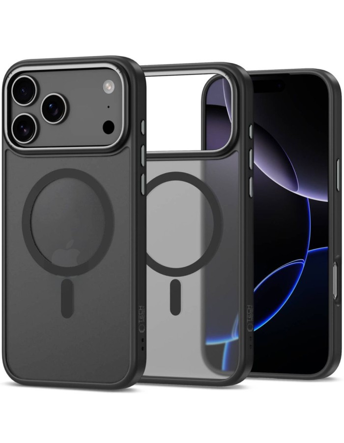 Tech-Protect CamEdge MagSafe Case for iPhone 17 Pro - Clear Matte