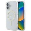 Guess IML Glitter Circle MagSafe iPhone 16 Case - Clear Guess IML Glitter Circle MagSafe iPhone 16 Case - Clear