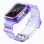 Silicone Band Strap Bracelet Case Strap Light Set for Apple Watch 44mm - Purple