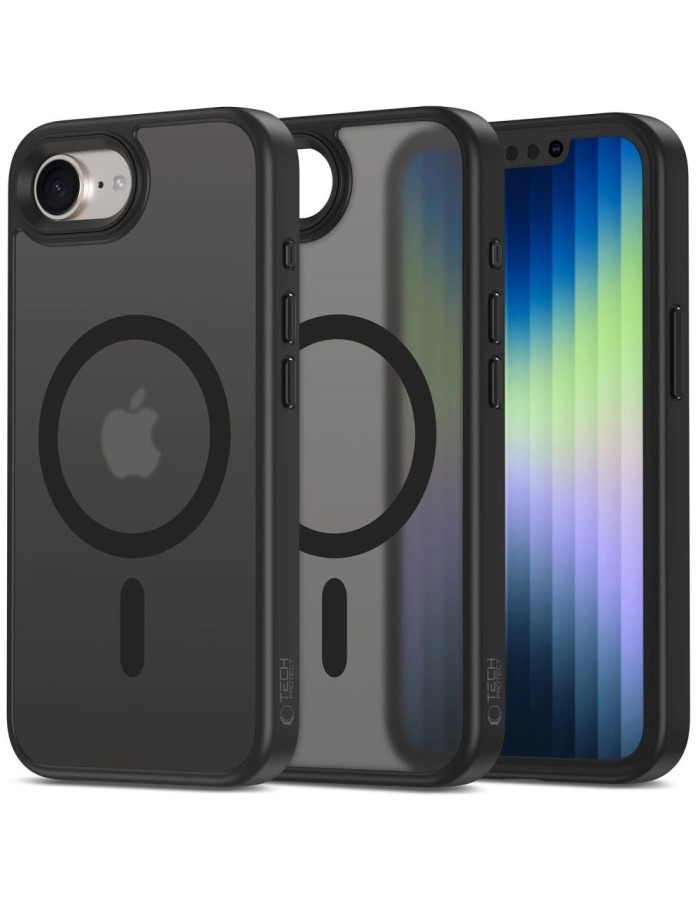 Tech-Protect MagMat MagSafe Case for iPhone 16e / 17e - Matte Black Tech-Protect MagMat MagSafe Case for iPhone 16e / 17e - Matte Black