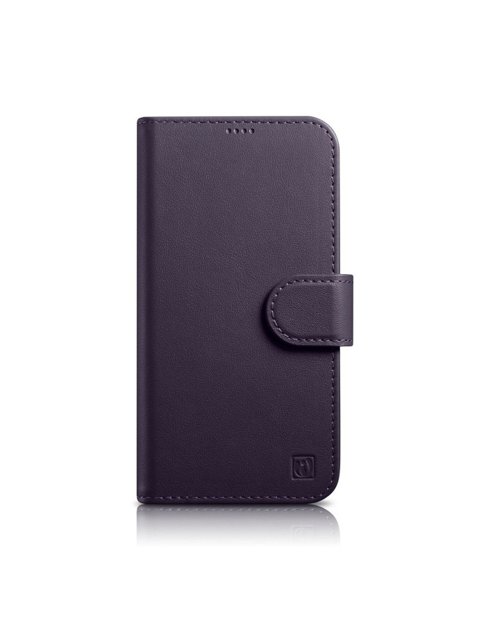 iCarer Wallet Case 2in1 Cover iPhone 14 Pro Anti-RFID Leather Flip Case Dark Purple (WMI14220726-DP) iCarer Wallet Case 2in1 Cover iPhone 14 Pro Anti-RFID Leather Flip Case Dark Purple (WMI14220726-DP)