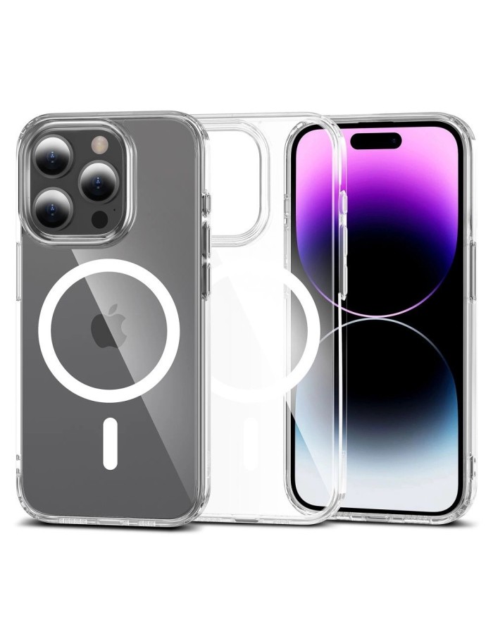 Tech-Protect FlexAir Hybrid MagSafe Case for iPhone 15 Pro - Clear Tech-Protect FlexAir Hybrid MagSafe Case for iPhone 15 Pro - Clear