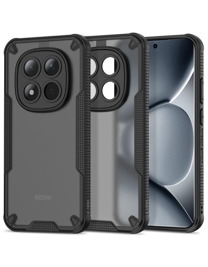 Tech-Protect Rugged Shield Case for Xiaomi Poco M8 Pro / Xiaomi Redmi Note 15 Pro+ 5G - Black Tech-Protect Rugged Shield Case for Xiaomi Poco M8 Pro / Xiaomi Redmi Note 15 Pro+ 5G - Black