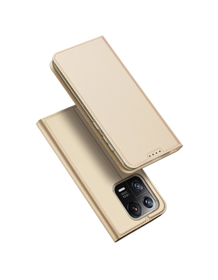 Dux Ducis Skin Pro Case Xiaomi 13 Pro Flip Card Wallet Gold Stand Dux Ducis Skin Pro Case Xiaomi 13 Pro Flip Card Wallet Gold Stand