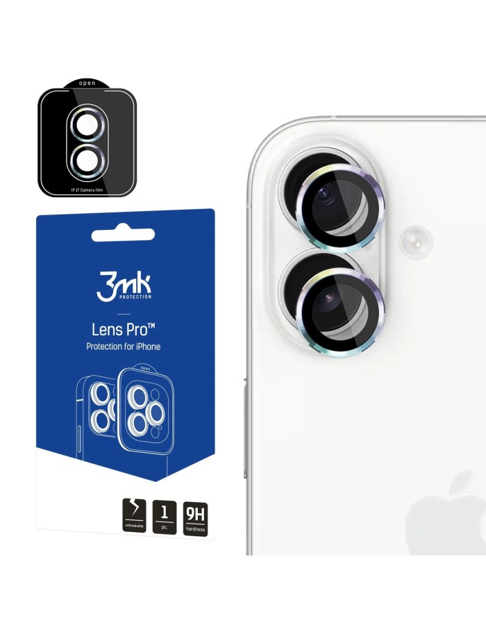 3mk Lens Protection Pro Camera Glass for Apple iPhone 17 - Multicolor