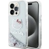 Hello Kitty Liquid Glitter Charms Kitty Head case for iPhone 13 Pro / 13 - silver Hello Kitty Liquid Glitter Charms Kitty Head case for iPhone 13 Pro / 13 - silver