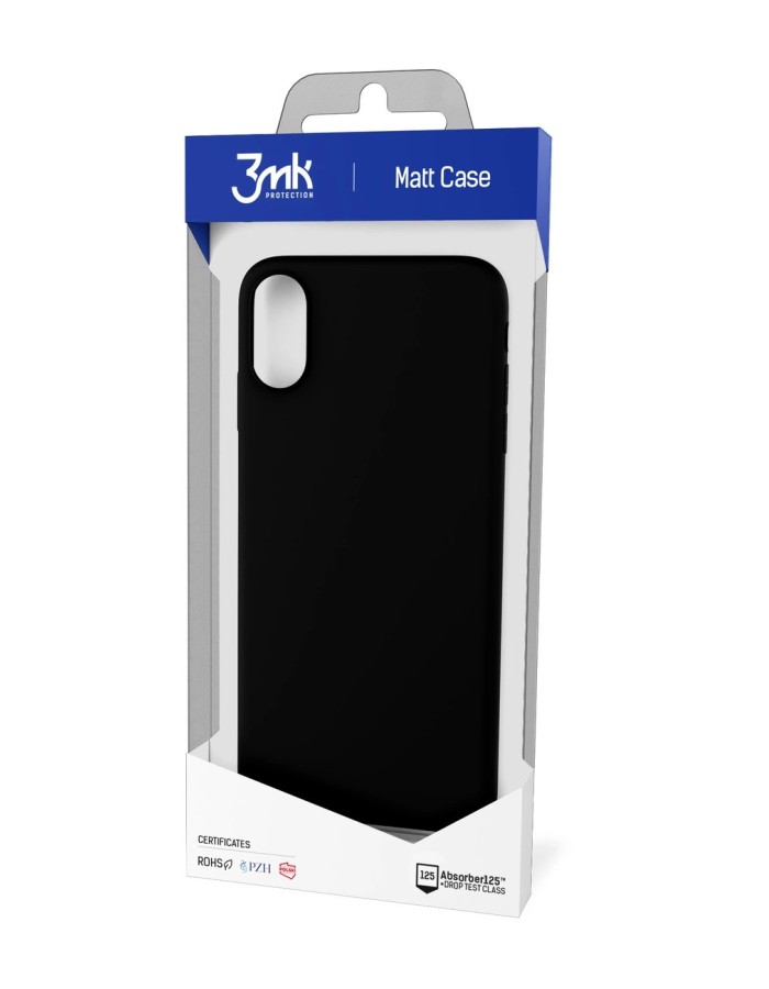 3mk Matt Case for Motorola Moto E13 - Black