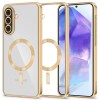 Tech-Protect MagFlex MagSafe Case for Samsung Galaxy A56 5G - Transparent Gold Tech-Protect MagFlex MagSafe Case for Samsung Galaxy A56 5G - Transparent Gold