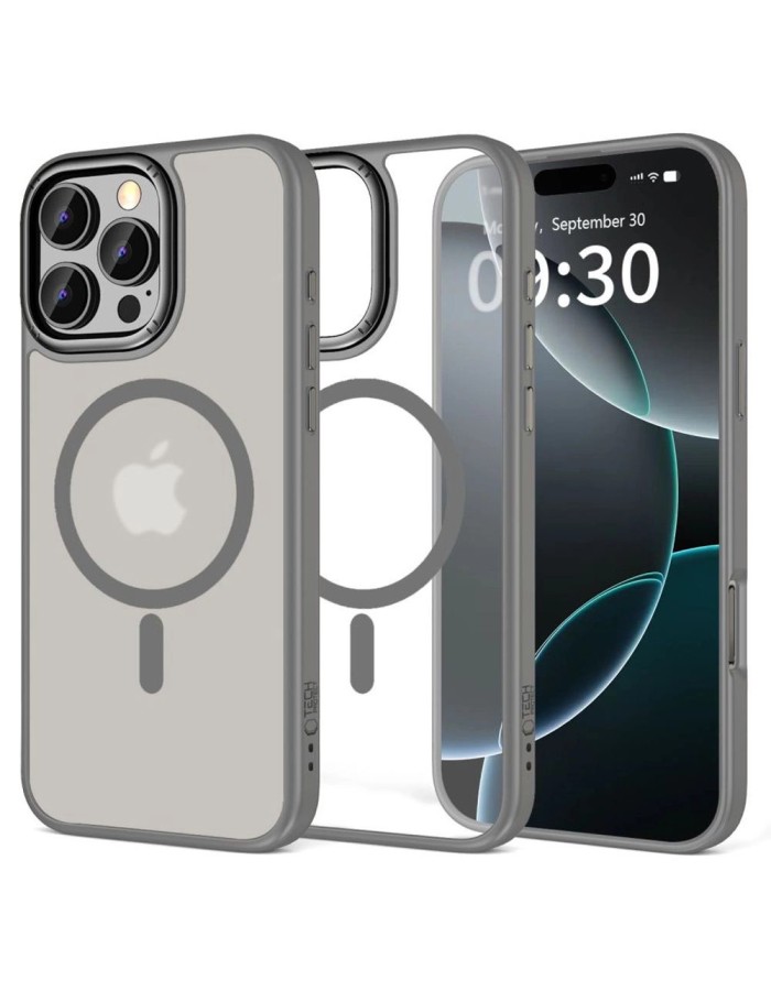 Tech-Protect MagEdge MagSafe case for iPhone 16 Pro Max - titanium Tech-Protect MagEdge MagSafe case for iPhone 16 Pro Max - titanium