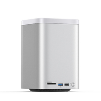 Orico MiniTower Docking Station with Hard Drive Bays for up to 56TB - Silver