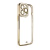 Fashion Case Cover for Xiaomi Redmi Note 11 Pro Gold Frame Gel Cover White Fashion Case Cover for Xiaomi Redmi Note 11 Pro Gold Frame Gel Cover White