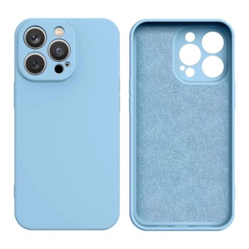 Silicone Case for Samsung Galaxy S25 Edge - Blue Silicone Case for Samsung Galaxy S25 Edge - Blue