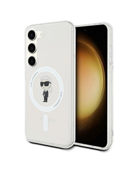 Karl Lagerfeld IML Ikonik MagSafe case for Samsung Galaxy S24 - transparent
