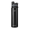 Rockbros 35210029002 thermal bicycle bottle for drinks 650 ml - black Rockbros 35210029002 thermal bicycle bottle for drinks 650 ml - black