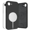 Tech-Protect Liquid Silicone MagSafe iPhone 16e Case - Black